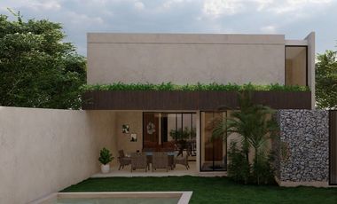 Spacious Family Home with Pool and Garden in Conkal, Mérida RHM-007