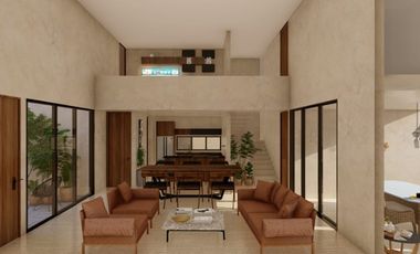 Spacious Family Home with Pool and Garden in Conkal, Mérida RHM-007