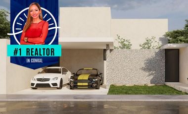 Spacious Family Home with Pool and Garden in Conkal, Mérida RHM-007