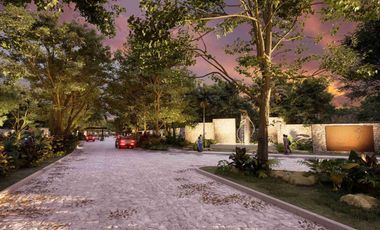 Residential Lot With Full Amenities And 24/7 Security North Yucatán  LTM-143