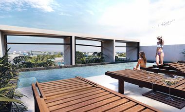 Modular Studio With Terrace In Downtown Playa Del Carmen PL-153