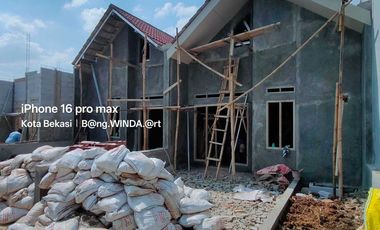 On progres rukam murah d padurenan mustika jaya Bekasi kota