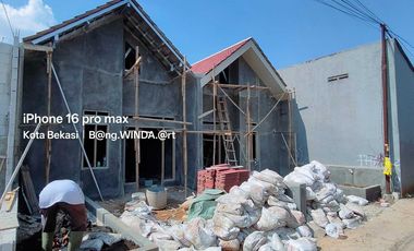 On progres rukam murah d padurenan mustika jaya Bekasi kota