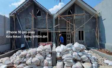 On progres rukam murah d padurenan mustika jaya Bekasi kota