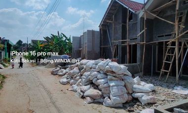 On progres rukam murah d padurenan mustika jaya Bekasi kota