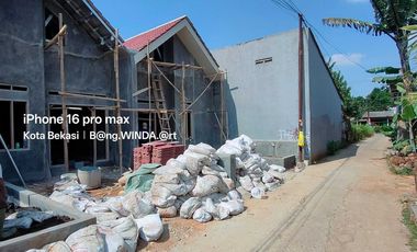 On progres rukam murah d padurenan mustika jaya Bekasi kota