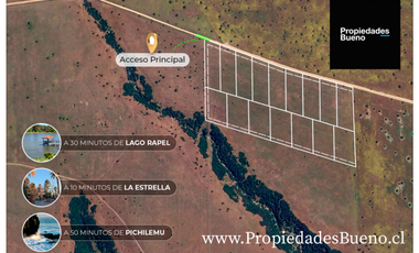 Se venden Parcelas de 5000m2 a 10 min de la Estrellla
