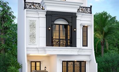Jual Rumah Classic Modern Plus RoofTop Di Kavling DKI Jagakarsa
