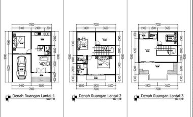 Jual Rumah Classic Modern Plus RoofTop Di Kavling DKI Jagakarsa
