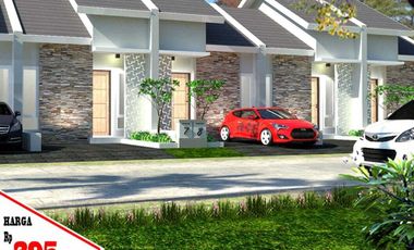 Rumah murah Cipayung 36/55 375jt belakang keluarahan