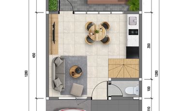 Rumah Baru 3KT di Pondok Gede dekat pintu Toll dan LRT