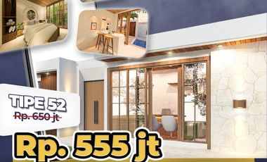 Vila fasilitas kolam renang pribadi kualitas premium memakai MARMER