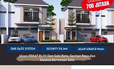 PERUMAHAN DI SUKOHARJO DEKAT SOLO BARU MINIMALIS STRATEGIS PROMO