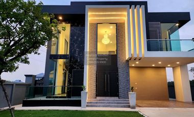 For Sale House,central nakorn phathom , nice view , wide frontage , Bang Khaem , mueang Nakhon Pathom , Nakhon Pathom , CX-126699