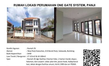 Rumah Minimalis 2LT Posisi Hook Di Perum New Panji Executive Sukasada
