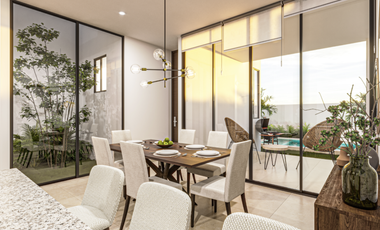 Casa de 2 recámaras en Conkal para entrega inmediata
