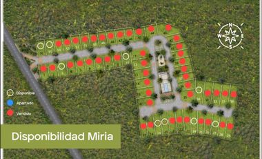 Terrenos Residenciales a 10  min de la playa