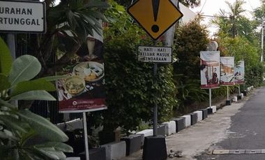 Satu2x nya tanah dalam kota jogja dengan luas 2 hektar