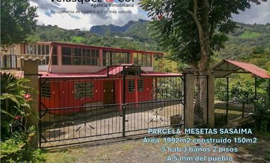 CASA CAMPESTRE VENTA  MESETAS SASAIMA