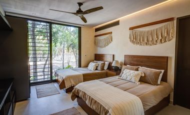 VILLA RESIDENCIAL EN VENTA DE 3 HABITACION CON ALBERCA PRIVADA UBICADA A 5 MINUTOS DEL MAR EN AKUMAL