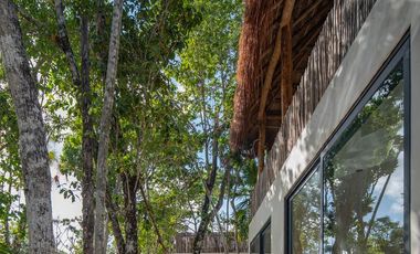 VENTA DE VILLA LOFT CON ALBERCA PRIVADA A 5 MINUTOS DEL MAR UBICADA EN AKUMAL