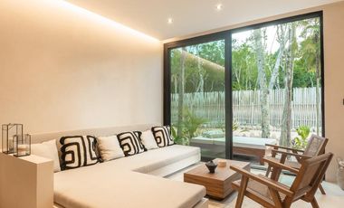 VENTA DE VILLA LOFT CON ALBERCA PRIVADA A 5 MINUTOS DEL MAR UBICADA EN AKUMAL