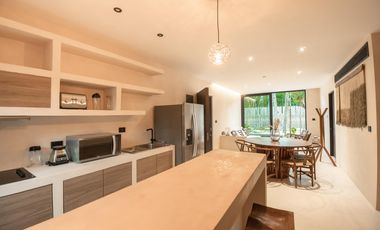 VENTA DE VILLA LOFT CON ALBERCA PRIVADA A 5 MINUTOS DEL MAR UBICADA EN AKUMAL