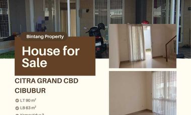 Dijual rumah 2 lantai di Citra Gran CBD*