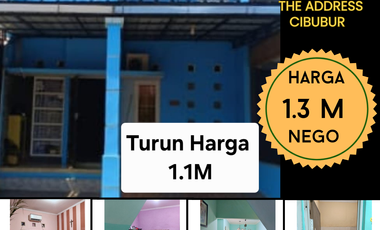 Turun Harga Rumah Semi Furnish The Address Cibubur