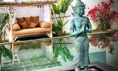 FOR SALE VILLA LUXURY 2ND FLOOR WITH RICEFIELD VIEW