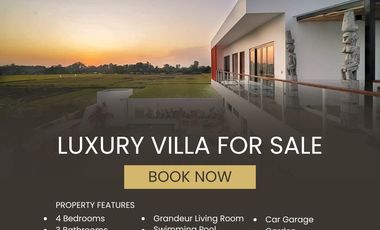 FOR SALE VILLA LUXURY 2ND FLOOR WITH RICEFIELD VIEW