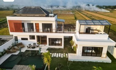 FOR SALE VILLA LUXURY 2ND FLOOR WITH RICEFIELD VIEW