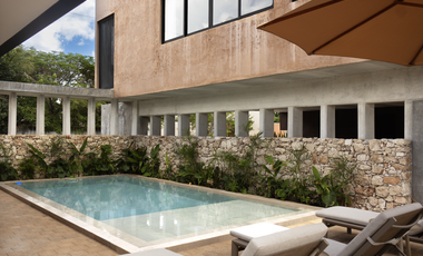 Departamento de 2 rec en preventa a 100 m2 de Carretera Mérida - Progreso