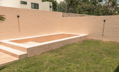 Casa de 3 recámaras en preventa en Conkal