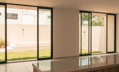 Casa de 3 recámaras en preventa en Conkal