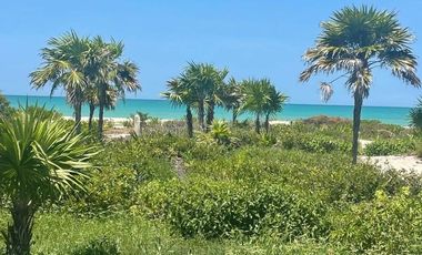 Casa AMUEBLADA frente al mar en venta – Sisal, Yucatán