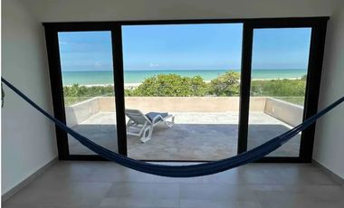 Casa AMUEBLADA frente al mar en venta – Sisal, Yucatán