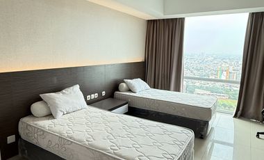 Apartemen Studio U Residence 3 twin bed
