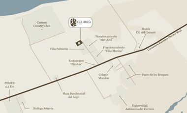 TERRENO EN VENTA EN CIUDAD DEL CARMEN, CAMPECHE.