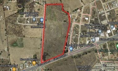 TERRENO EN VENTA SOBRE CARRETERA EL SALTO