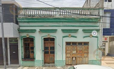 Casa en Venta en el Centro de Veracruz a 6 min. del Malecón de Veracruz.