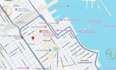 Casa en Venta en el Centro de Veracruz a 6 min. del Malecón de Veracruz.