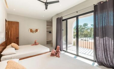 Villa en venta de 4 recámaras   piscina privada en exclusiva zona de Tulum