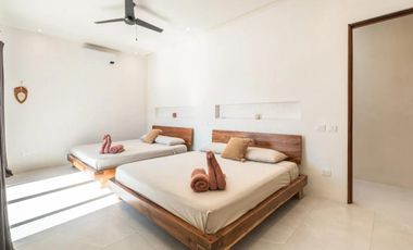 Villa en venta de 4 recámaras   piscina privada en exclusiva zona de Tulum