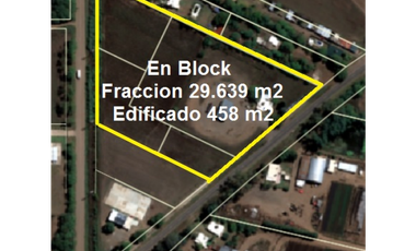 UNICA FRACCION DE 29.639 M2 c/ Tinglado - Oficinas - Vestuarios - Casa
