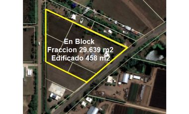 UNICA FRACCION DE 29.639 M2 c/ Tinglado - Oficinas - Vestuarios - Casa