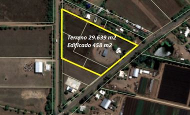 UNICA FRACCION DE 29.639 M2 c/ Tinglado - Oficinas - Vestuarios - Casa