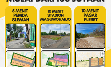 Tanah dijual di Sleman