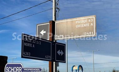 Sitio en Venta en Loteo Parcelas San Valentín, 22 1/2 Norte A con 43 Oriente