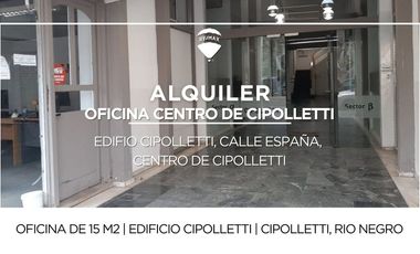 OFICINA EN ALQUILER CIPOLLETTI